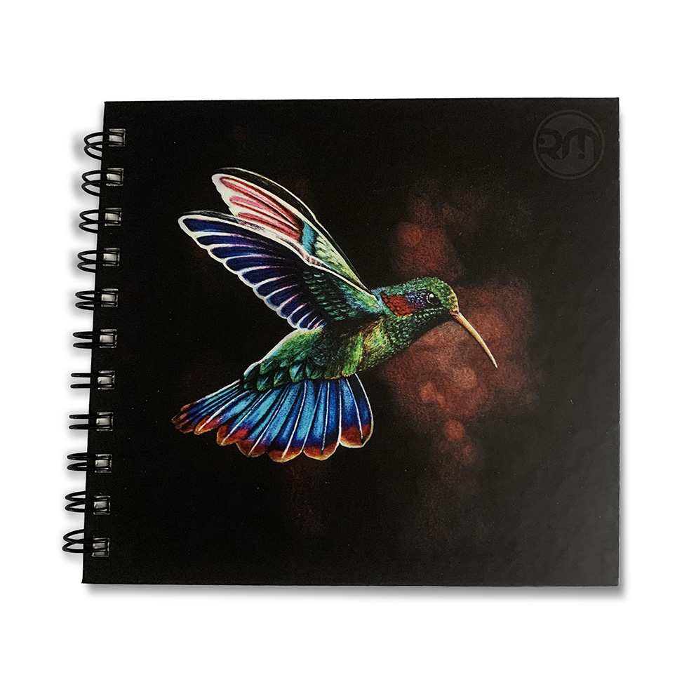 Libreta anillada – Sketchbook colibrí